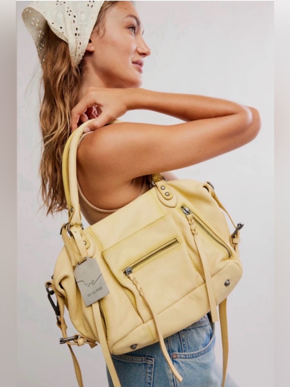 We The Free Baby Emerson Tote• Butter Yellow🔥🌟🔥NWOT! - Picture 11 of 16